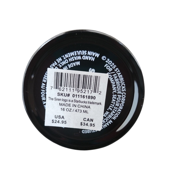 STARBUCKS | Black White Logo Steel Thermos - Picture 4 of 7